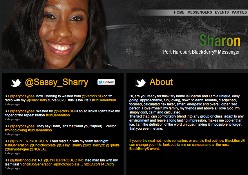 sharon blackberry
